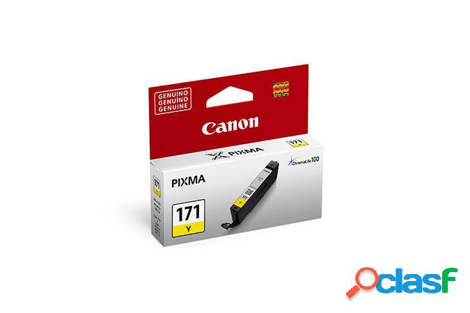 Cartucho Canon CLI-171 Amarillo, 323 Páginas