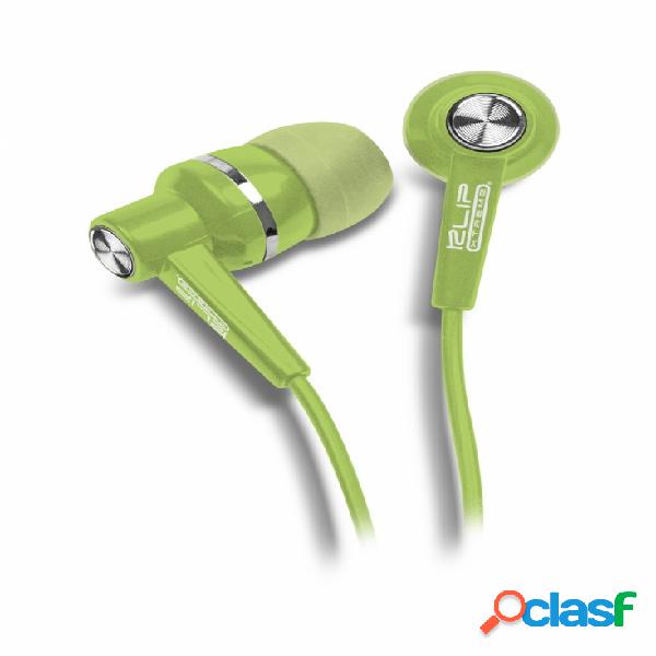 Klip Xtreme Audífonos Sport In-Ear Stereo, Alámbrico, 1.2