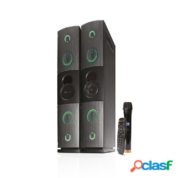 Klip Xtreme Bocinas Tipo Torre Duet, Bluetooth,