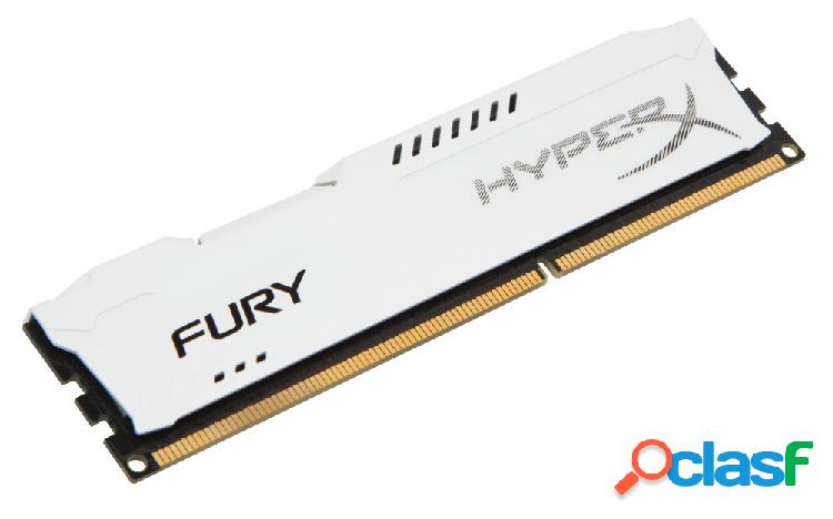 Memoria RAM HyperX FURY White DDR3, 1333MHz, 4GB, Non-ECC,