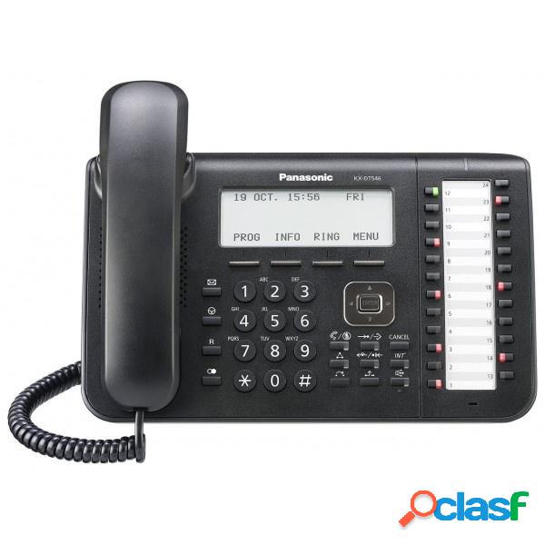 Panasonic Telefono Alámbrico KX-DT546X-B, Altavoz, 24
