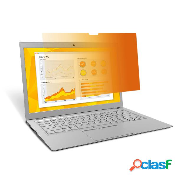 3M Filtro de Privacidad para Laptop 13.3", Oro