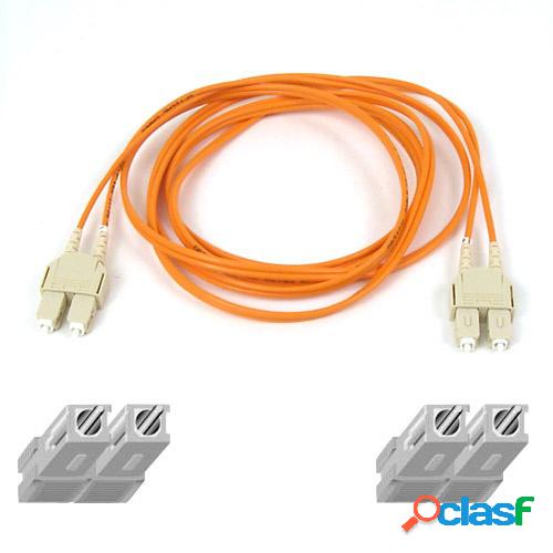 Belkin Cable Fibra Óptica Multimodo OM1 2x SC/PC Macho - 2x