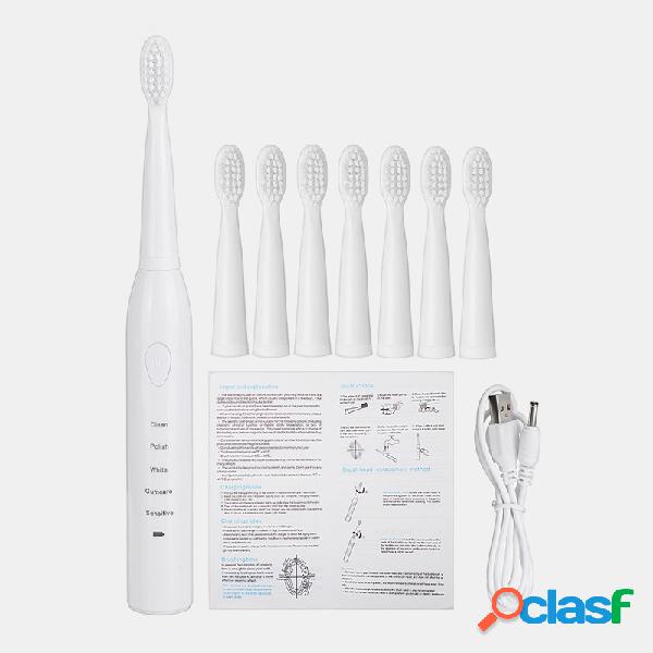 Cepillo de dientes eléctrico de 5 modos Sonic Power IPX7