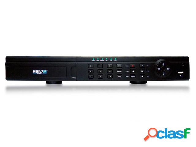 Meriva Technology NVR de 8 Canales MNVR-208 para 2 Discos