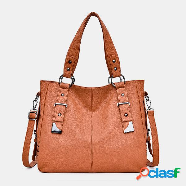 Mujer Gran capacidad 13,3 Inch Portátil Bolsa Bolso casual