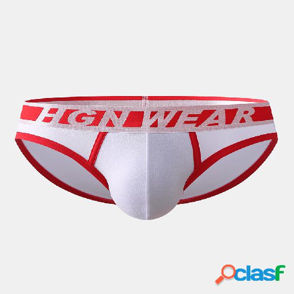 Patchwork Diseño Calzoncillo con cintura para hombre