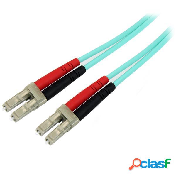 StarTech.com Cable Fibra Óptica Dúplex Multimodo OM4 LC