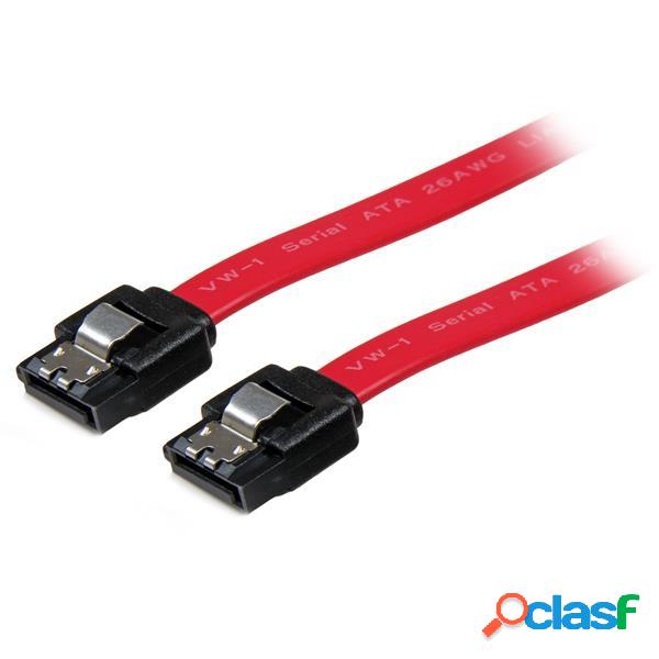 StarTech.com Cable SATA Macho - SATA Macho, 15cm, Rojo