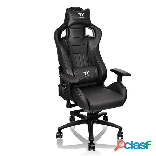 Tt eSPORTS Silla Gamer X Fit, hasta 120Kg, Negro