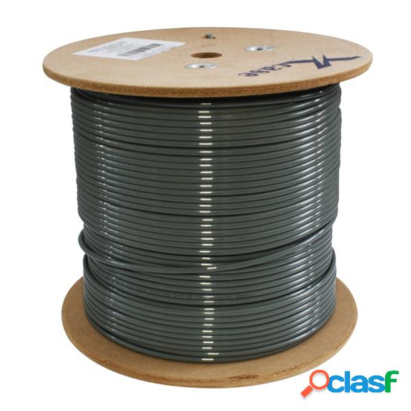 X-Case Bobina de Cable Cat5e UTP, 305 Metros, Gris