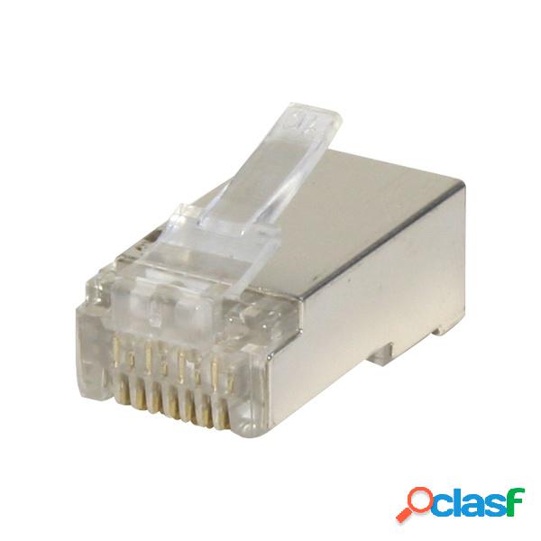 X-Case Conector Cat6 FTP, RJ-45, 100 Piezas