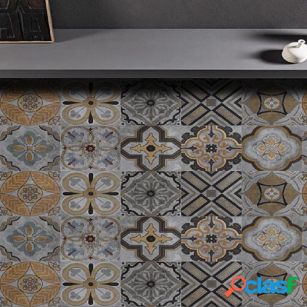 Azulejos de piso Diagonal Pegatinas de pared Escritorio