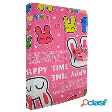 BRobotix Funda para Tablet 7'', Diseño Happy Time