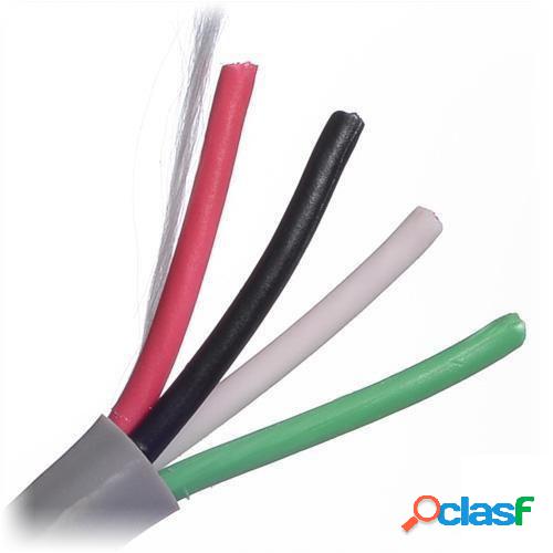 Belden Bobina de Cable de Audio, 305 Metros, Gris