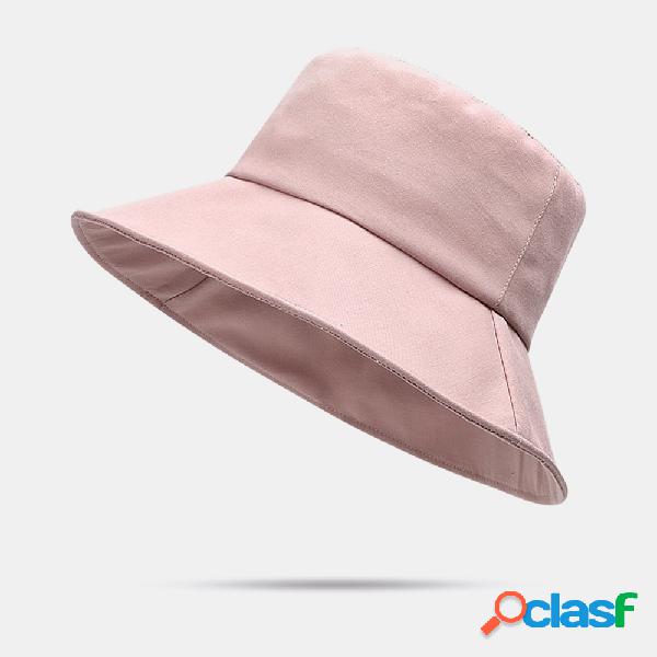 COLLROWN Shade Big Brim Color sólido Protección solar