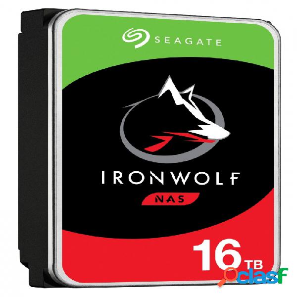 Disco Duro para NAS Seagate IronWolf 3.5", 16TB, SATA III,