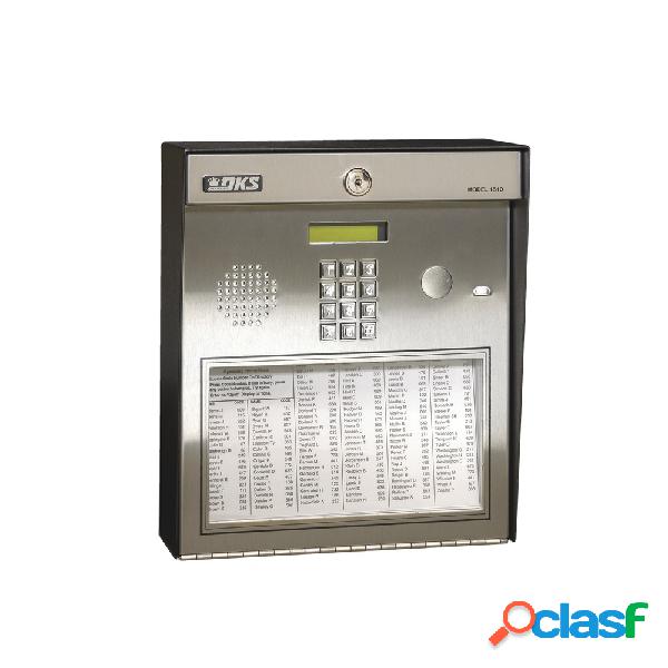 DoorKing Interfon 1810-088, Altavoz, Alámbrico, Plata