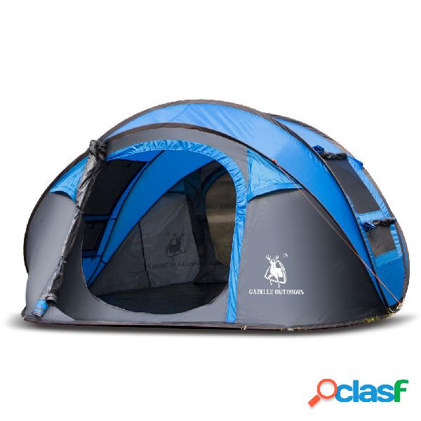 Exterior 3-4 personas cámping Carpa Toldo de una sola capa