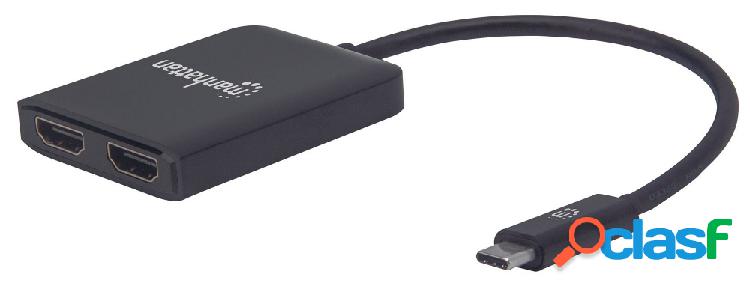 Manhattan Video Splitter HDMI, 2 Puertos