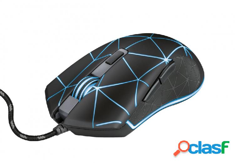 Mouse Gamer Trust Óptico GXT 133 Locx, Alámbrico, USB,