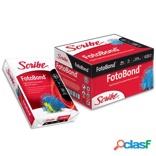 Scribe Papel Fotográfico FotoBond, 5000 Hojas de Tamaño