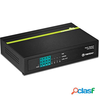 Switch Trendnet Gigabit Ethernet TPE-TG44G, 4 Puertos