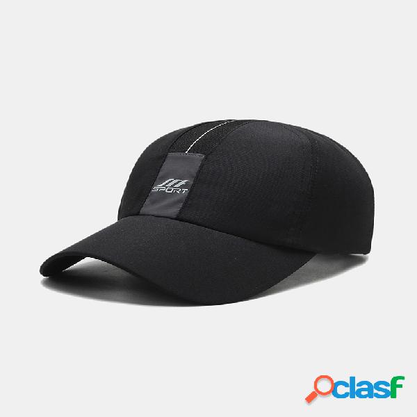 Unisex al aire libre Gorra de secado rápido Sports Shade