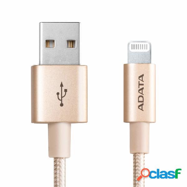 Adata Cable de Carga Certificado MFi Lightning Macho - USB A