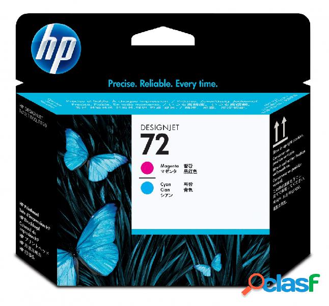 Cabezal HP 72 Magenta/Cyan