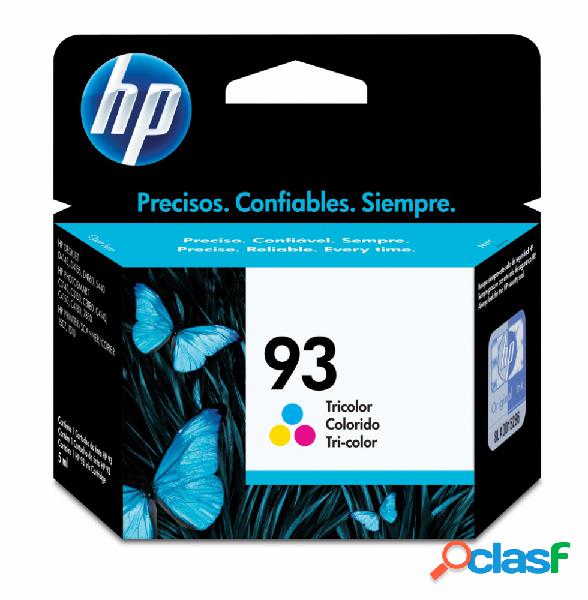 Cartucho HP 93 Tricolor Original, 220 Páginas