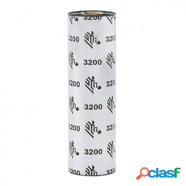 Cinta Zebra 3200, 84mm x 74m, Negro
