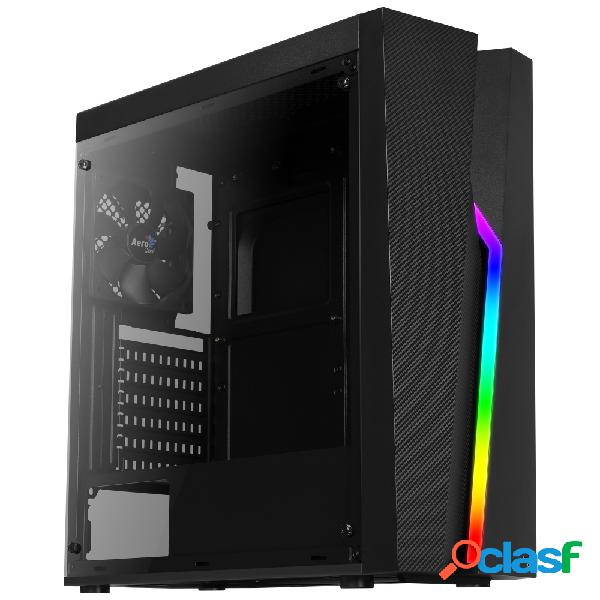 Gabinete Aerocool Bolt con Ventana RGB, Midi-Tower,