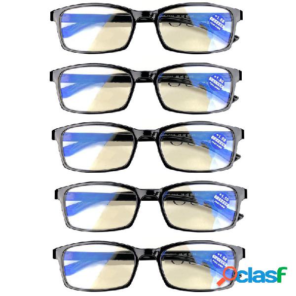 Lectura Gafas Moda Ultraligero TR90 Anti Azul Anti Fatiga