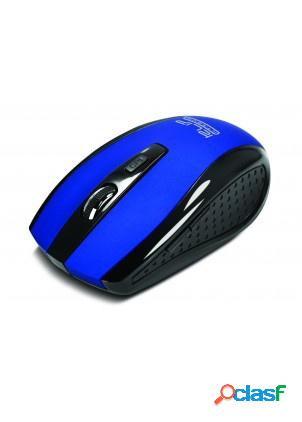 Mouse Klip Xtreme Óptico KMW-340BL, Inalámbrico, USB,