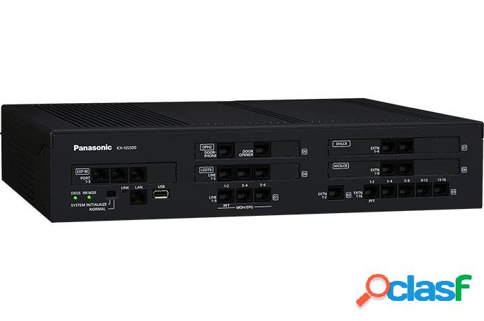 Panasonic Sistema PBS Hibrido KX-NS500, 6 Lineas, 18