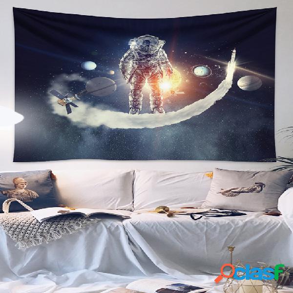 Tapiz de astronauta Tapiz psicodélico de pared Dormitorio