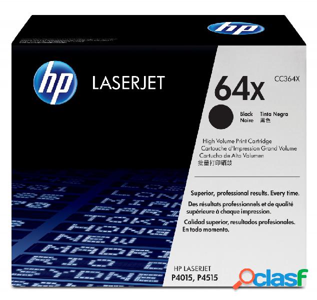 Tóner HP 64X Negro Original, 24.000 Páginas