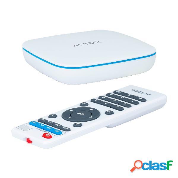 Acteck TV Box EX2, Android 7.1, 8GB, 4K Ultra HD, HDMI, USB