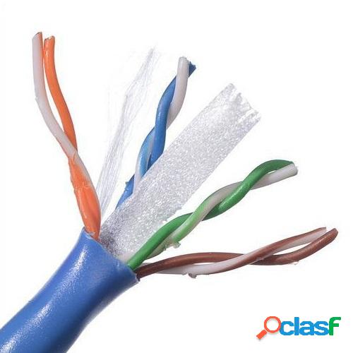 Belden Bobina de Cable Cat6 UTP, 305 Metros, Azul, 8 Piezas