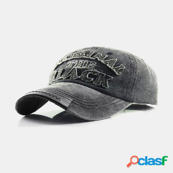 Gorra de béisbol Demin lavada para hombre al aire libre