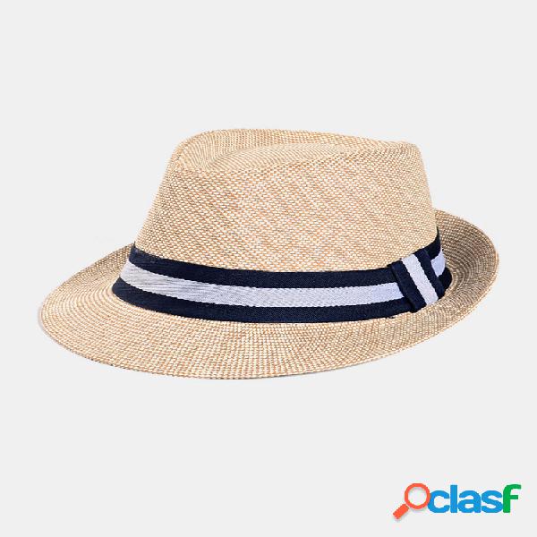 Para Hombres y Mujeres Gorro de Paja de Jazz Salvaje