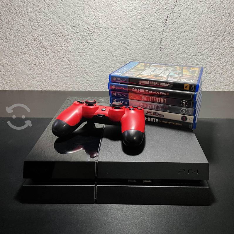 Playstation 4 - PS4 control y 6 juegos originales