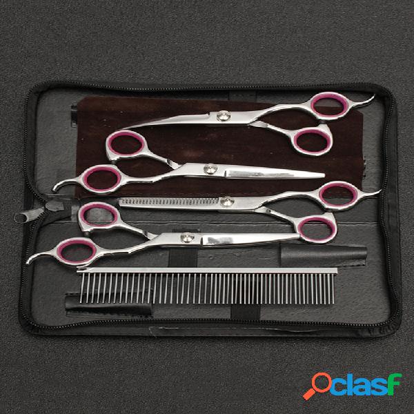 Profesional Cabello Tijeras de corte para mascotas Perro