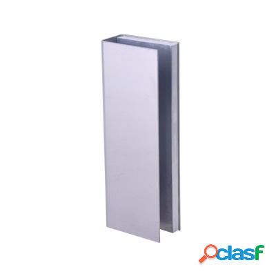 RCI Bracket para Puertas de Vidrio 3/4'', hasta 544kg, Plata