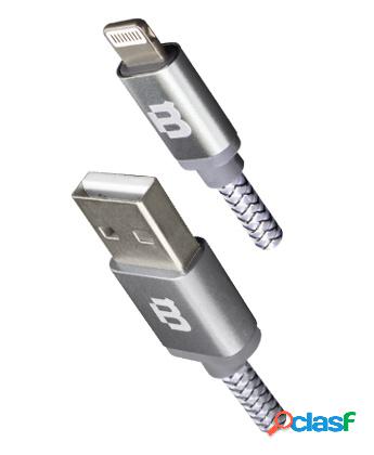 Blackpcs Cable de Carga Lightning Macho - USB A Macho, 3