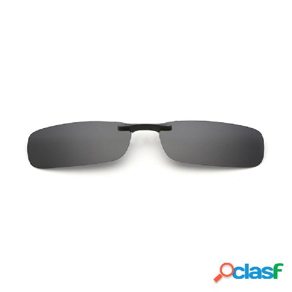 Clip de gafas de sol polarizadas ligeras del conductor para