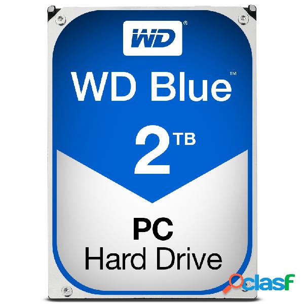 Disco Duro Interno Western Digital WD Blue 3.5'', 2TB, SATA
