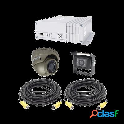 Epcom Kit de Vigilancia XMR400HSKIT de 1 Cámara Domo + 1