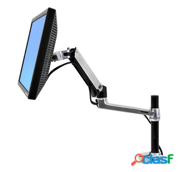 Ergotron Brazo de Mesa LX para Monitor 24", Negro